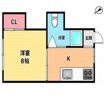 第一海老マンションの間取り画像