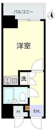 ライオンズマンション中野東の間取り画像