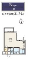 S-RESIDENCE駒場東大前の間取り画像