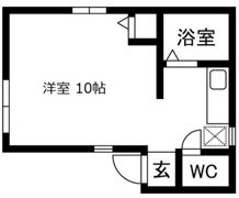 プレジール鶴舞の間取り画像