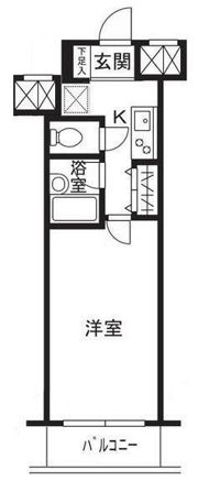 ヴィータローザ両国の間取り画像