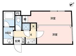 LEGALAND東中野の間取り画像