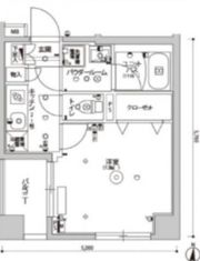 スカイコート清澄庭園の間取り画像