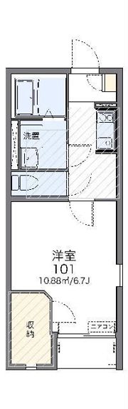 レオネクストクレールⅡの間取り画像