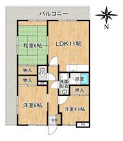 ロイヤルガーデンの間取り画像