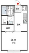 キャッスルⅡの間取り画像