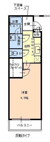 フジパレス浜寺ノースⅠ番館の間取り画像