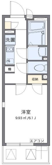 レオネクストベイヴィレッジの間取り画像