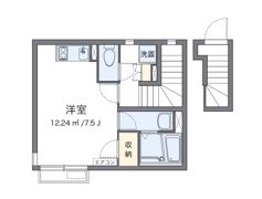 クレイノ静の間取り画像