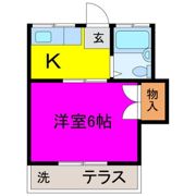 東松山市新宿町 貸アパートの間取り画像