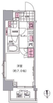 プレジリア東日本橋の間取り画像