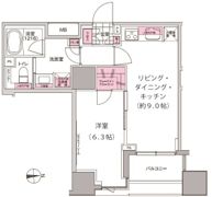 プレジリア東日本橋の間取り画像