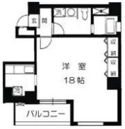 スカイビュー246の間取り画像