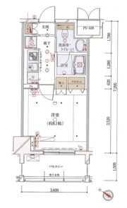 Rising Place 浅草弐番館の間取り画像