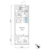 Louis Court Kitashinagawaの間取り画像