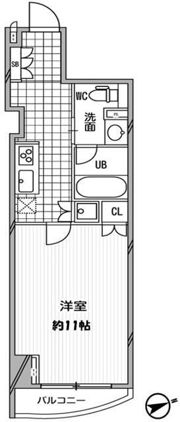 パシフィックコート中延の間取り画像