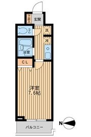 ドゥーエ西大島の間取り画像