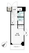 トーシンフェニックス日本橋EASTの間取り画像