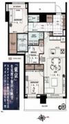 勝どきビュータワーの間取り画像