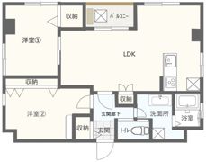 タカデン音羽の間取り画像