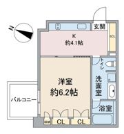 ユニーブル世田谷明大前の間取り画像