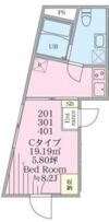 プレジール三軒茶屋の間取り画像