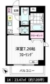 ウッディグレイス目黒洗足の間取り画像