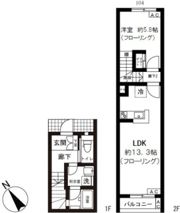 バーン 神楽坂の間取り画像