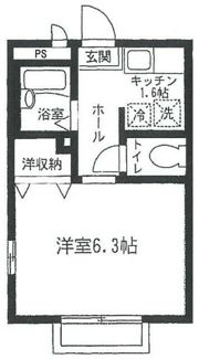 メインチェリー3Aの間取り画像