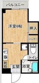 エーエフシーハイツの間取り画像