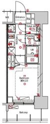 MAXIV東別院の間取り画像