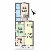 サンモール中井の間取り画像