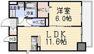 グランツ泉の間取り画像