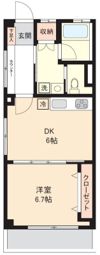千歳台マンションの間取り画像