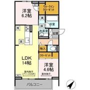 shine fortの間取り画像