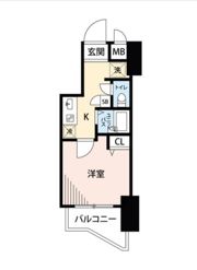 マイナビSTAYミライエ虎ノ門ヒルズの間取り画像