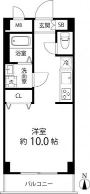 DeLCCS山吹神楽坂の間取り画像