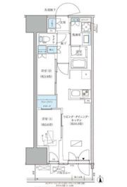 パークアクシス品川天王洲アイルの間取り画像