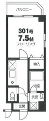 コージーテラスサイトウの間取り画像