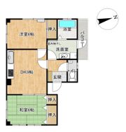 ハイツ俵町の間取り画像