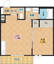 ポラリスの間取り画像