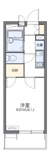 レオパレスアドミラブールユキコの間取り画像