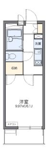 レオパレスアドミラブールユキコの間取り画像