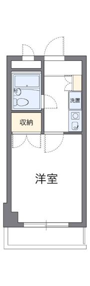レオパレスRXコスモMの間取り画像