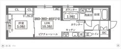 COCOCUBE GRANDE学芸大の間取り画像