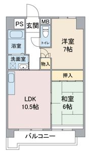 新橘ビルの間取り画像