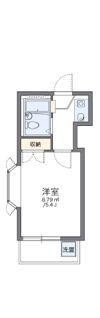 レオパレス東中野第4の間取り画像