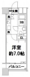 ファーストリアルタワー新宿の間取り画像
