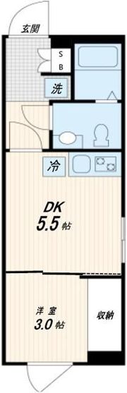 Fullea神楽坂の間取り画像