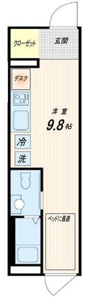 Fullea神楽坂の間取り画像